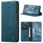 For Samsung Galaxy S23 5G CaseMe 013 Multifunctional Horizontal Flip Leather Phone Case(Blue) - 1