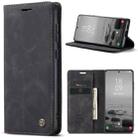 For Samsung Galaxy S23 5G CaseMe 013 Multifunctional Horizontal Flip Leather Phone Case(Black) - 1