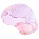 Wrist Rest Mouse Pad(Marble Pink Purple) - 1