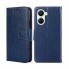 For Huawei nova 10 SE Crystal Texture Leather Phone Case(Royal Blue) - 1