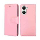 For Huawei nova 10 SE Crystal Texture Leather Phone Case(Pink) - 1