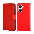 For Huawei nova 10 SE Crystal Texture Leather Phone Case(Red) - 1