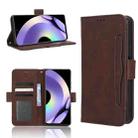 For Realme 10 Pro Skin Feel Calf Texture Card Slots Leather Phone Case(Brown) - 1