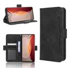 For vivo X90 5G Skin Feel Calf Texture Card Slots Leather Phone Case(Black) - 1