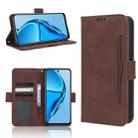 For Infinix Hot 20 4G X682B Skin Feel Calf Texture Card Slots Leather Phone Case(Brown) - 1