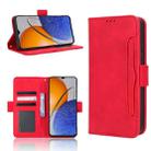 For Huawei nova Y61 Skin Feel Calf Texture Card Slots Leather Phone Case(Red) - 1