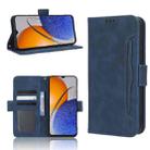 For Huawei nova Y61 Skin Feel Calf Texture Card Slots Leather Phone Case(Blue) - 1