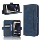 For Orbic JOY RC608L Skin Feel Calf Texture Card Slots Leather Phone Case(Blue) - 1