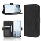 For Tecno Pop 6 Pro BE8 Skin Feel Calf Texture Card Slots Leather Phone Case(Black) - 1