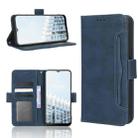 For Tecno Pop 6 Pro BE8 Skin Feel Calf Texture Card Slots Leather Phone Case(Blue) - 1
