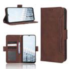 For Tecno Pop 6 Pro BE8 Skin Feel Calf Texture Card Slots Leather Phone Case(Brown) - 1