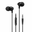 USAMS US-SJ594 EP-47 3.5mm In-Ear Wired Earphone, Length: 1.2m(Black) - 1