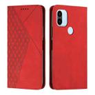 For Xiaomi Redmi A1+ Diamond Splicing Skin Feel Magnetic Leather Phone Case(Red) - 1