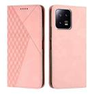 For Xiaomi 13 Diamond Splicing Skin Feel Magnetic Leather Phone Case(Rose Gold) - 1