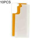 For Samsung Galaxy S21 5G 10pcs Thermal Transfer Glass Phone Case(Transparent) - 1