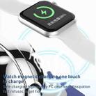 For Watch + Headset Intelligent Wireless Charging Holder(Silver) - 4
