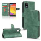 For TCL ION Z Skin Feel Magnetic Flip Leather Phone Case(Green) - 1