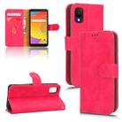 For TCL ION Z Skin Feel Magnetic Flip Leather Phone Case(Rose Red) - 1