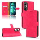 For Infinix Hot 20S Skin Feel Magnetic Flip Leather Phone Case(Rose Red) - 1