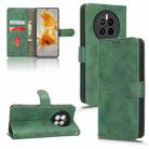 For Huawei Mate 50 Skin Feel Magnetic Flip Leather Phone Case(Green) - 1