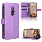 For Blackview BV5200 Diamond Texture Leather Phone Case(Purple) - 1