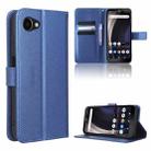 For Orbic JOY RC608L Diamond Texture Leather Phone Case(Blue) - 1