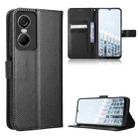 For Tecno Pop 6 Pro BE8 Diamond Texture Leather Phone Case(Black) - 1