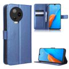 For Infinix Note 12 Pro 4G X676B Diamond Texture Leather Phone Case(Blue) - 1