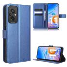 For Xiaomi Redmi 11 Prime 4G Diamond Texture Leather Phone Case(Blue) - 1