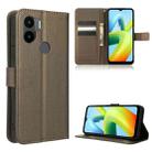 For Xiaomi Redmi A1+ Diamond Texture Leather Phone Case(Brown) - 1