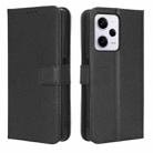 For Xiaomi Redmi Note 12 Pro+ China Diamond Texture Leather Phone Case(Black) - 2