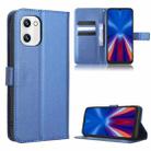 For Umidigi G1 Diamond Texture Leather Phone Case(Blue) - 1