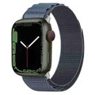 Nylon Loop Watch Band For Apple Watch Series 8&7 41mm / SE 2&6&SE&5&4 40mm / 3&2&1 38mm(Grey) - 1