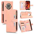 For Doogee S96 Pro Litchi Texture Zipper Leather Phone Case(Pink) - 1