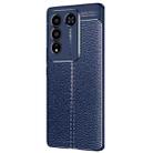 For vivo S16 Pro Litchi Texture Shockproof TPU Phone Case(Blue) - 1
