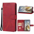 For ZTE nubia Z50 Leather Phone Case(Red) - 1