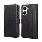 For Huawei nova 10 SE Ostrich Texture Flip Leather Phone Case(Black) - 1