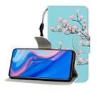 For Huawei P Smart Z / Y9 Prime (2019) Colored Drawing Horizontal Flip Leather Case with Holder & Card Slot & Wallet(Magnolia) - 1