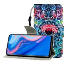 For Huawei P Smart Z / Y9 Prime (2019) Colored Drawing Horizontal Flip Leather Case with Holder & Card Slot & Wallet(Mandala) - 1