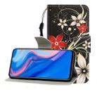 For Huawei P Smart Z / Y9 Prime (2019) Colored Drawing Horizontal Flip Leather Case with Holder & Card Slot & Wallet(Safflower) - 1