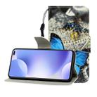 For Xiaomi Redmi K30 Colored Drawing Horizontal Flip Leather Case with Holder & Card Slot & Wallet(A Butterfly) - 1