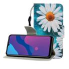 For Huawei Honor 9A Colored Drawing Horizontal Flip Leather Case with Holder & Card Slot & Wallet(Chrysanthemum) - 1