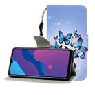 For Huawei Honor 9A Colored Drawing Horizontal Flip Leather Case with Holder & Card Slot & Wallet(Many Butterflies) - 1