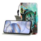 For Huawei Honor 30 Pro Colored Drawing Horizontal Flip Leather Case with Holder & Card Slot & Wallet(Green Eyes) - 1