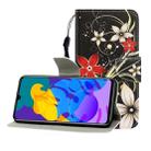 For Huawei Honor Play 4T Pro Colored Drawing Horizontal Flip Leather Case with Holder & Card Slot & Wallet(Safflower) - 1