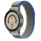 22mm Universal Loop Nylon Watch Band(Grey Blue) - 1