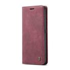 For OPPO Reno7 4G Indonesia/F21 Pro 4G/Reno8 4G CaseMe 013 Multifunctional Horizontal Flip Leather Phone Case(Wine Red) - 2