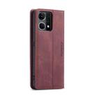 For OPPO Reno7 4G Indonesia/F21 Pro 4G/Reno8 4G CaseMe 013 Multifunctional Horizontal Flip Leather Phone Case(Wine Red) - 3