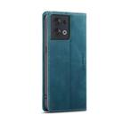 For OPPO Reno8 5G Global CaseMe 013 Multifunctional Horizontal Flip Leather Phone Case(Blue) - 3
