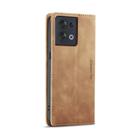For OPPO Reno8 5G Global CaseMe 013 Multifunctional Horizontal Flip Leather Phone Case(Brown) - 3